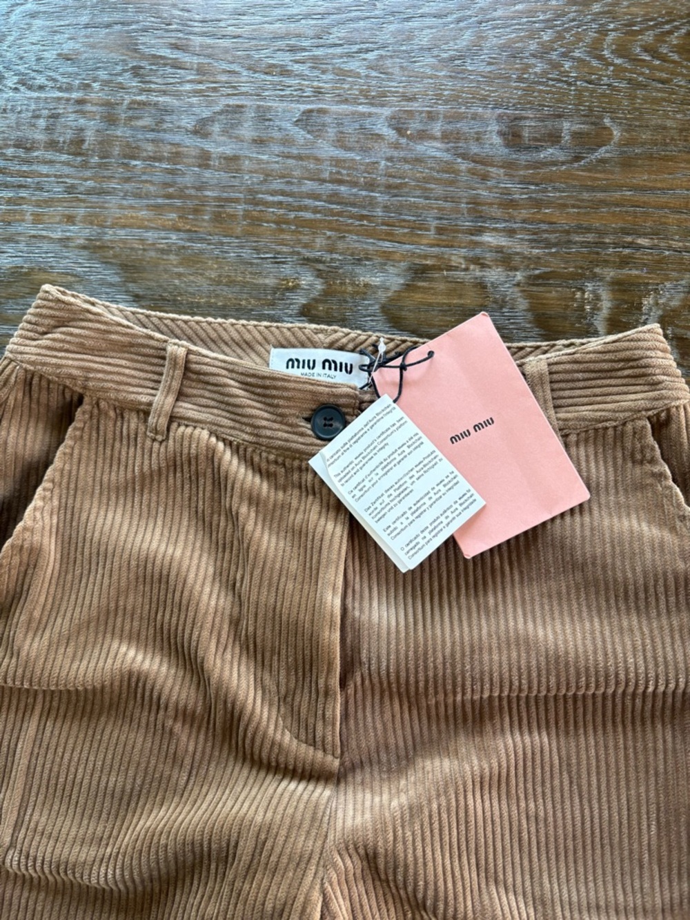 Miu Miu Women Corduroy Pants